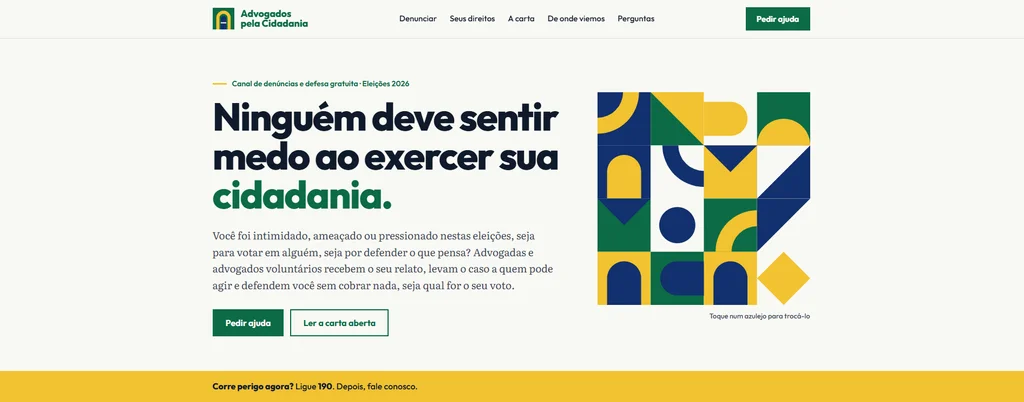 Como denunciar casos de assédio eleitoral 1